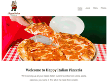 Tablet Screenshot of happyitalian.com